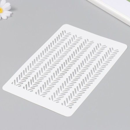 Plastic stencil "strips" 16x24 cm-1