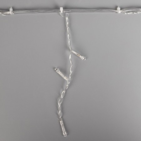 Garland "fringe-arka" 1 × 1 m, IP20, transparent thread, 126 LED, glow of multi, 8 modes, 220 V-7