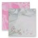 Photophone bilateral cardboard density 350 g "silk, lace and flowers" 50x50 cm