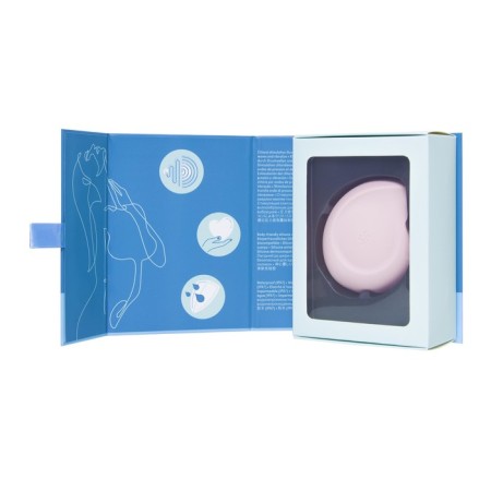 Vacuum-wave contactless stimulator of the Satiffyer Sugar Rush clitoris, silicone, pink color-7