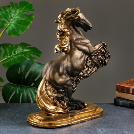 Figure "Horse" Bronze, 46x40x19cm-3