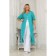 Cardigan female, size 52, green color