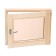 Window, 40 × 50cm, single -chamber double -glazed window, bronze, linden