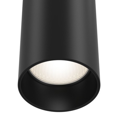 Technical TR025-1-GU10-B, 1x10W, 6x6x30 cm, GU10, GU10, black color, black-4