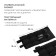 Tears onlytop, 2 pcs. x 1.5 kg, black color