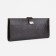 Women's wallet on the button, brown color