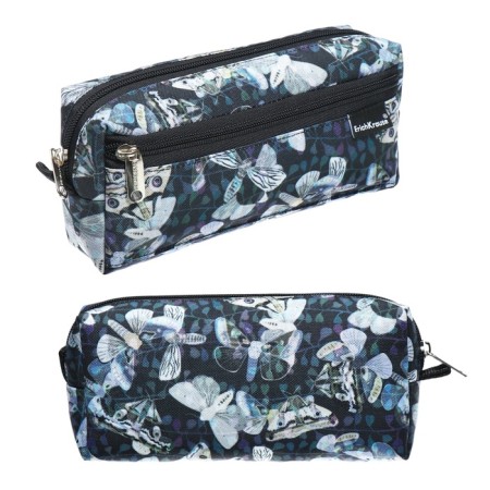 Penal soft, 2 compartments, volumetric, 100 x 210 x 50 mm, Erichkrause Butterfly Garden, 57194
