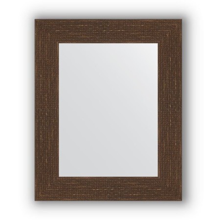 Mirror in the baguette frame - mosaic Antique copper 70 mm, 43 x 53 cm, evoForm