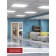 LED panel In Home LP-02-SLIM, 50 W, IP40, 230 V, 4000 K, 5000 lm, 595x8
