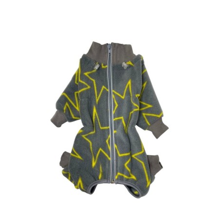 Dog ovenson (bitch), fleece, p. 25 (DS 25 cm, Osh 24 cm, OG 28-40 cm), with print-1