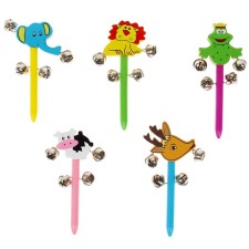 A rattle with bells 