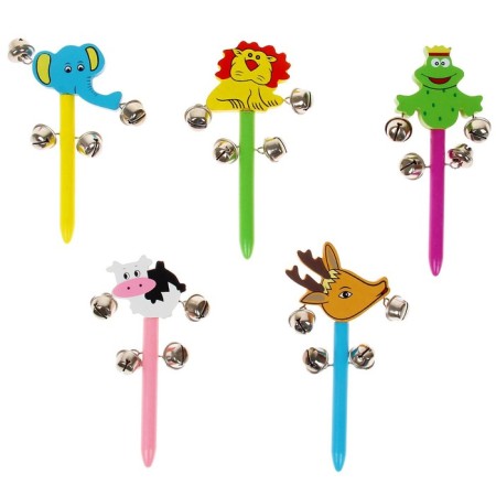 A rattle with bells "Beasts", mix