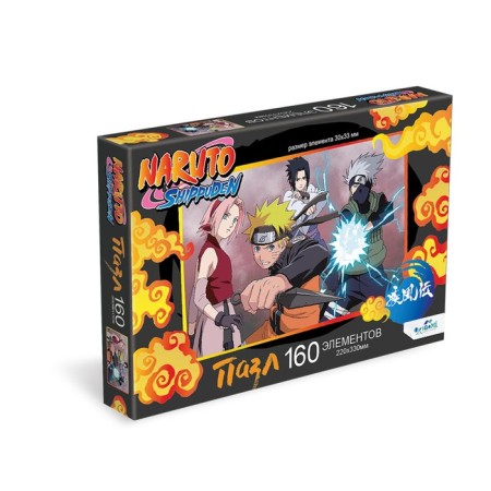 Puzzle "Naruto. Command number seven again assembled ", 160 elements