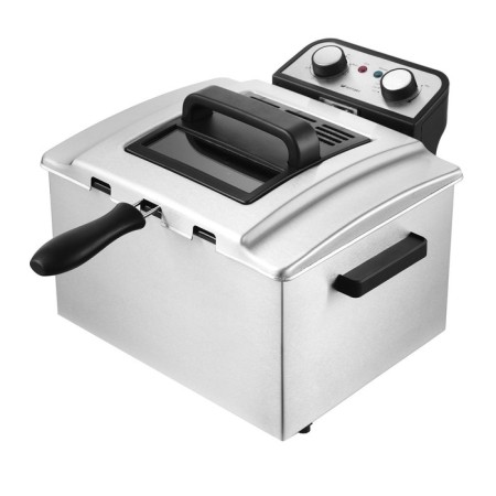 Fritten KitFort KT-2025, 3270 W, bowl 10 l, basket 4.7/2 l, black-2