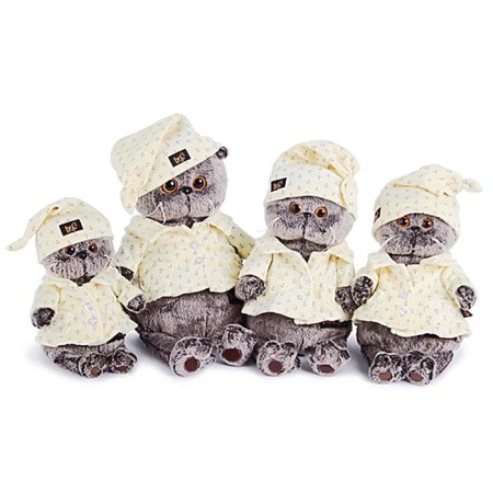 Soft toy "Basik", in pajamas-4
