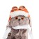Soft toy "Basik in a helmet and scarf", 19 cm