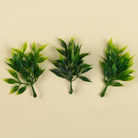 A branch of greens, size 1 pc. - 8 × 5 × 5 cm, set 3 pcs.-1