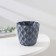 Pot for flowers with a “Wave” pallet, 0.65 l, d = 11.5 cm, color gray color
