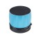 Portable column Luazon Hi-Tech09, 3 watts, 300 mAh, Microsd, USB, metal case, blue