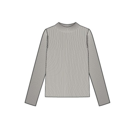 Turtleneck for a girl, height 152 cm-5