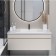 Walked shells Uperwood Parma 75 cm, white glossy