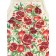 Apron "Ethel: Grenates" 70x60 cm, 100% cotton, sarzha 190 g/m²