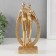 Souvenir Polystone "Two: Unity" Gold 32x11.5x6.5 cm