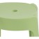 Stool BOVEL Plastic, green 36x36x45 cm