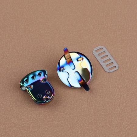 Bag -3 × 3 cm fastener, gasoline color-3