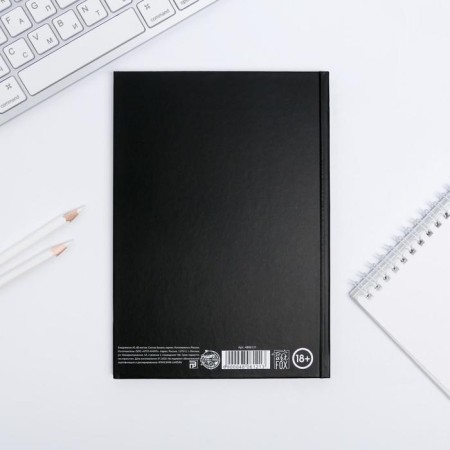Diary in a solid cover A5, 80 sheets "All this is vanity"-4