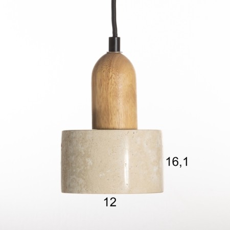 Lamp "Leon" E27 40w beige 12x12x18.5-168cm-5