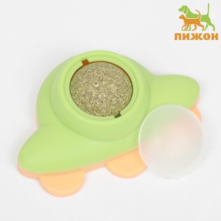A toy for cats with cat mint "UFO", 6 cm-1