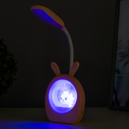 Bunny table lamp LED 3W USB peach 9.5x6x31 cm Risalux-2