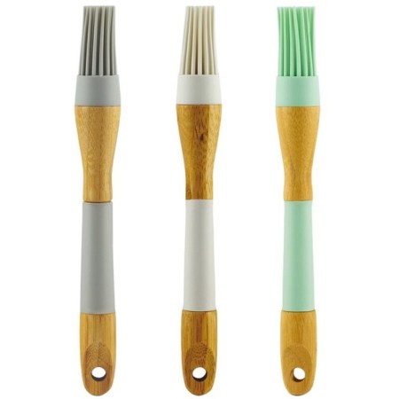 Silicone brush Lenardi, 22.5 cm, color mix