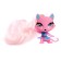 Hinge doll "fluffy fashion", with a pet