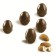 Form for the preparation of candies Choco Drop, silicone