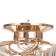 Briana chandelier 8x40W E27 Gold Model: 2800087