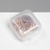 Organizer for storage of jewelry "Case", 3.5 × 3.5 × 2 cm, the color is transparent