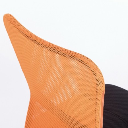 Compact Brabix "Smart MG-313", without armrests, black/orange-9