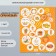Decor for creativity cardboard "Chips and buttons. Orange" 24 pcs 13x16.5cm