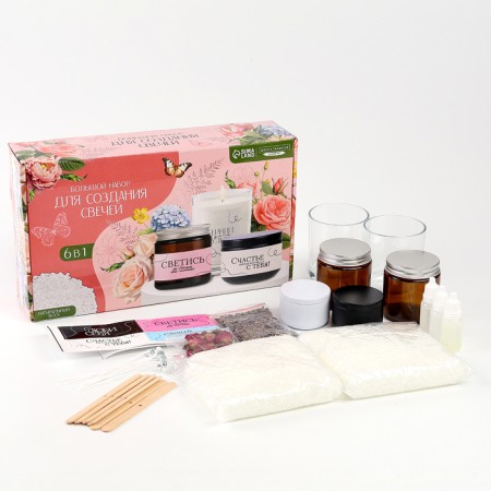 With your own hands. Gift set for creativity "Creation of candles 6 in 1"-2