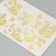 Stickers (stickers) "Panda" 10x15 cm, color gold, 5-309