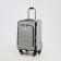 Small suitcase 20 "on lightning, code castle, with extension, color gray color