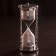 Sanding clock "May" Brass, aluminum (4 min 30 sec) 7.5x7.5x17 cm