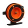 Inertial coil, plastic metal, diameter 6.5 cm guiding fishing lines, black-red, 801d