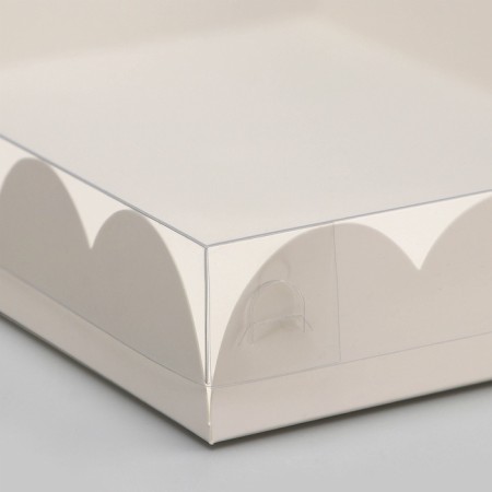 White cookie box, 25 x 18 x 4 cm-2