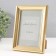 Photo frame Plastic "Gala" 10x15 cm, gold (plastic screen)