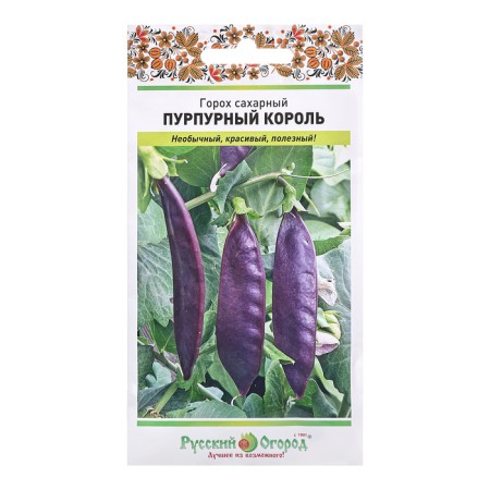 Semen peas "purple king" sugar, c/p, 3 g