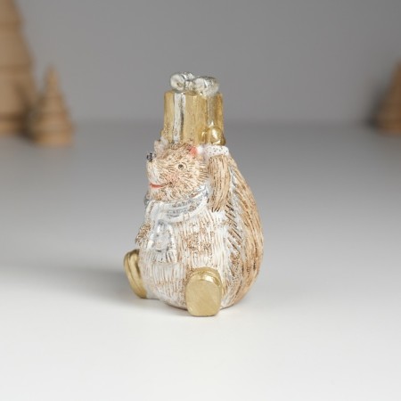 Souvenir Polystone "Hedgehind Brown" mix 4.8x4.5x8.2 cm-4