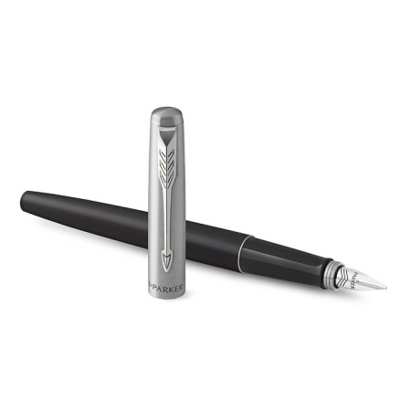 Feature handle Parker Jotter Core F63 Bond Street Black CT M, stainless steel case-3